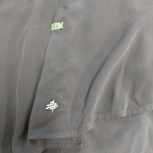 Cypress Grove 100% Silk button down shirt - Picture 3 of 3